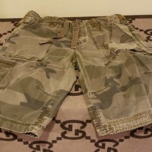 Fatigue cargo shorts